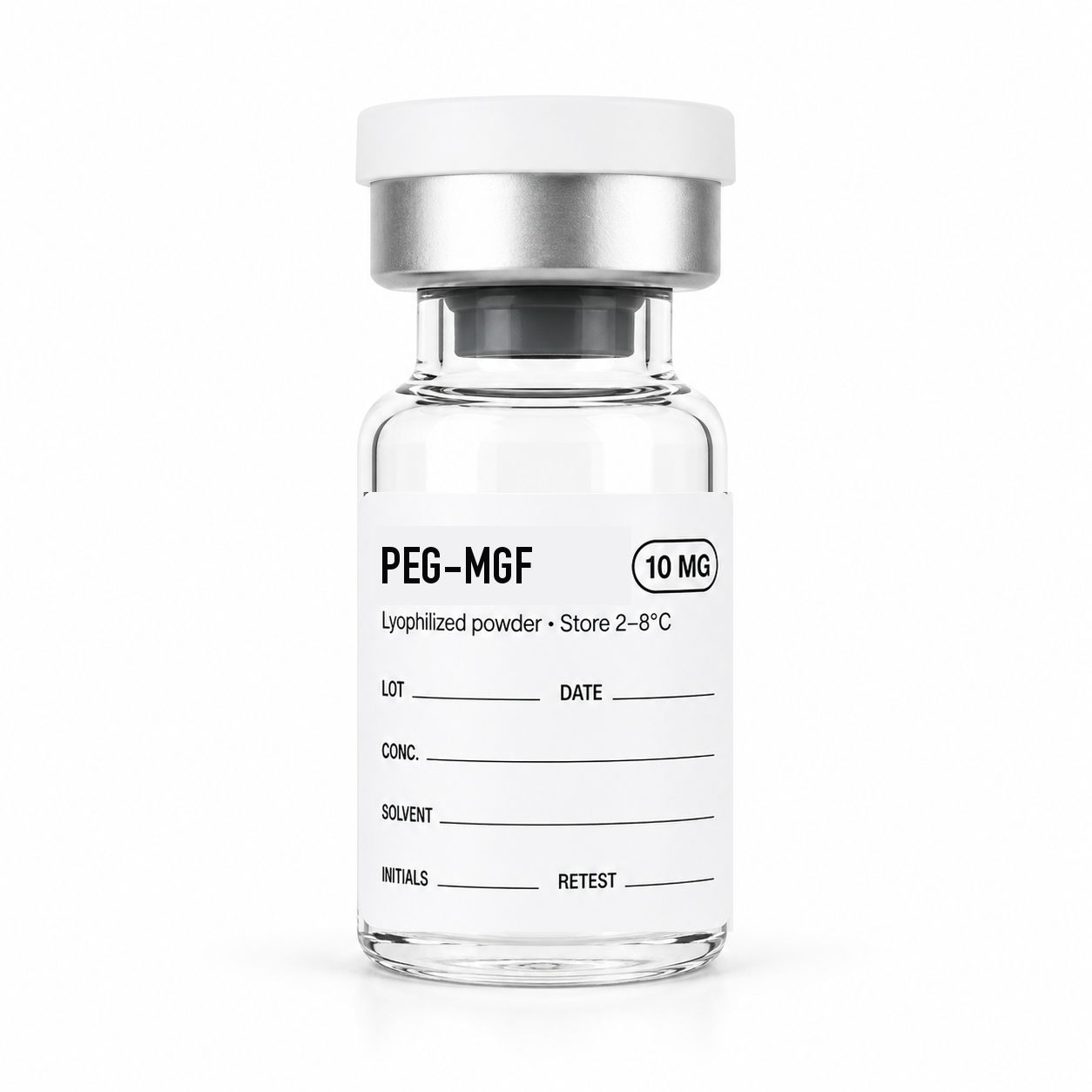 PEG-MGF peptide vial