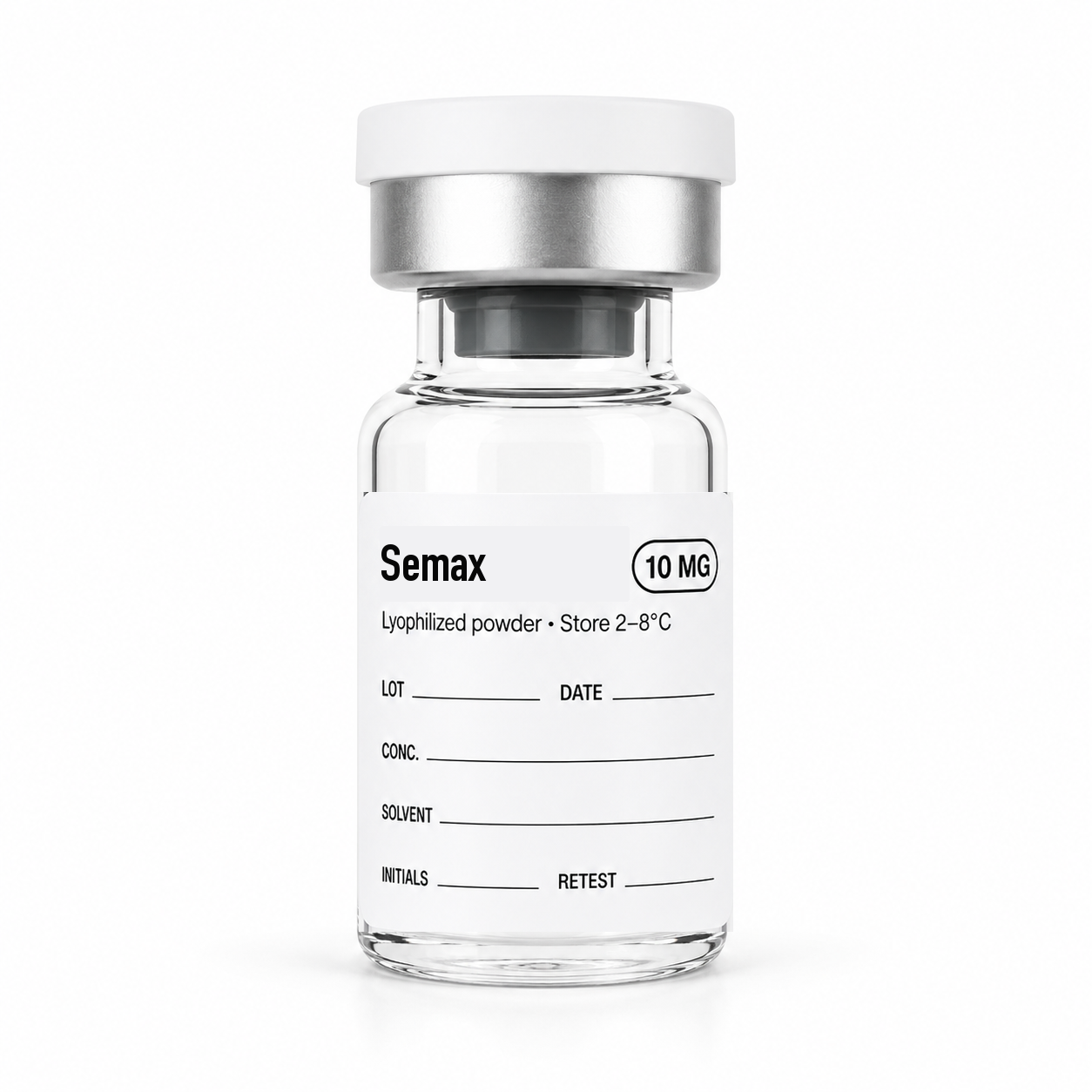 Semax peptide vial